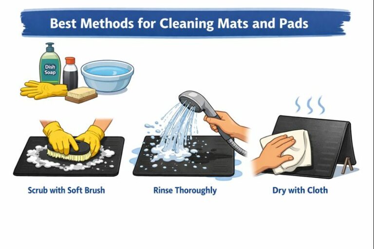 importance of cleaning gun mats and pads